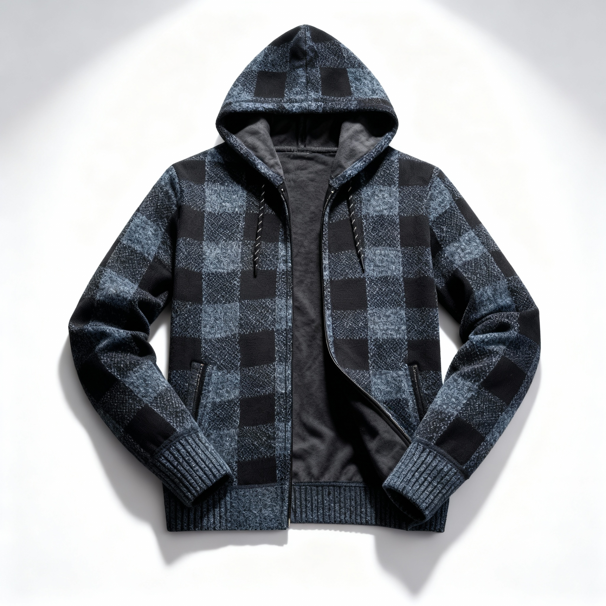 Hawthorn Plaid Fleece Hoodie