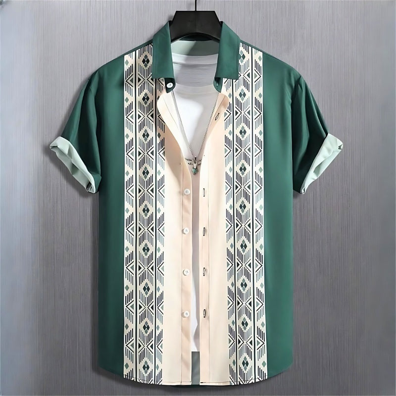 KOA AZTEC BUTTON-UP