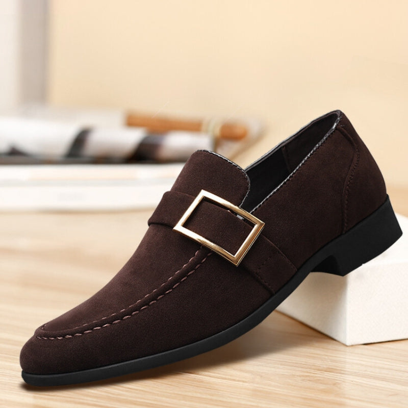 CALZATURE SUEDE LOAFERS