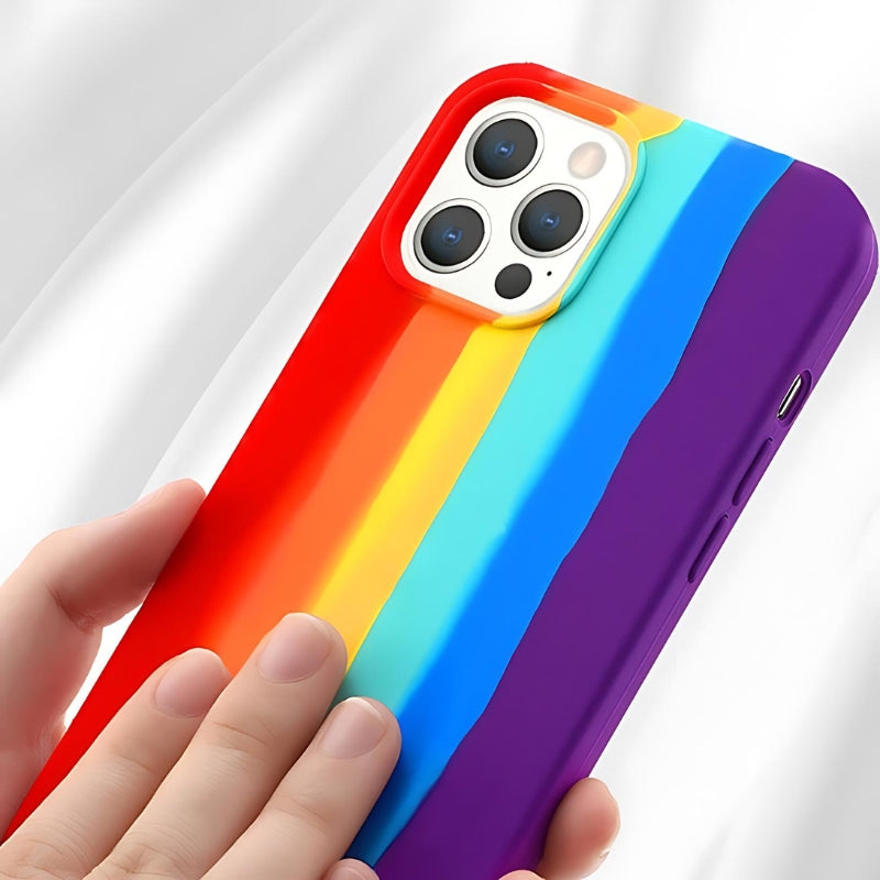 LIQUID RAINBOW PHONE CASE