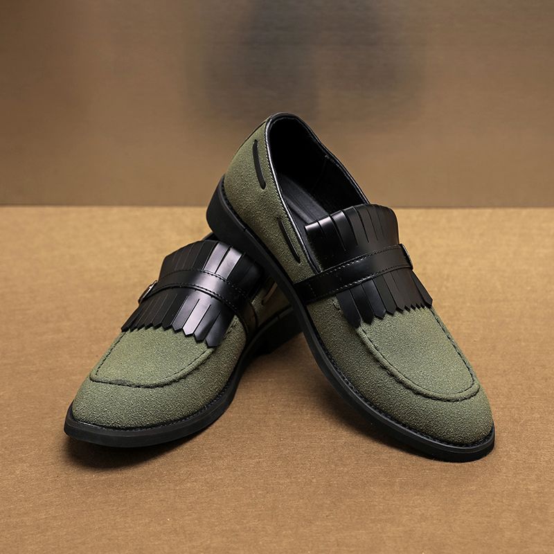 STEFANO SUEDE LOAFERS