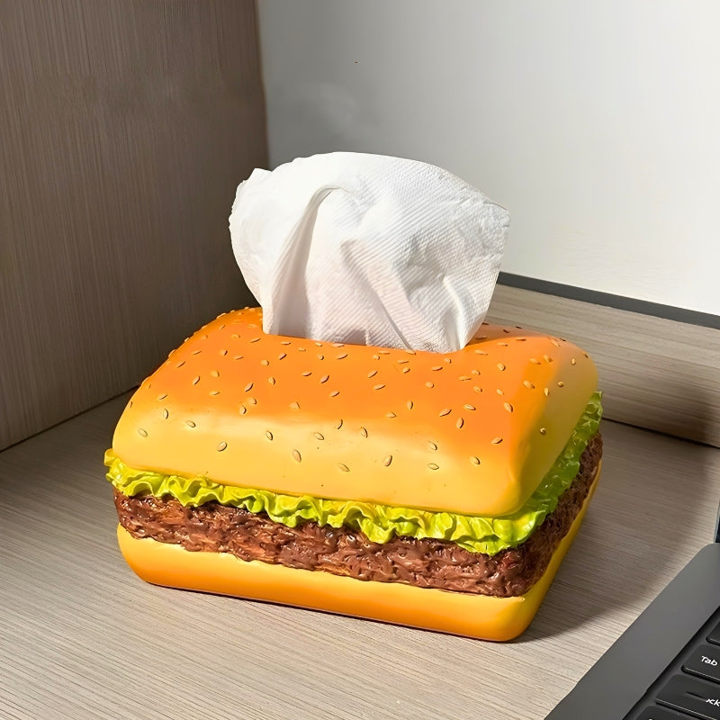 HAMBURGER TISSUE BOX