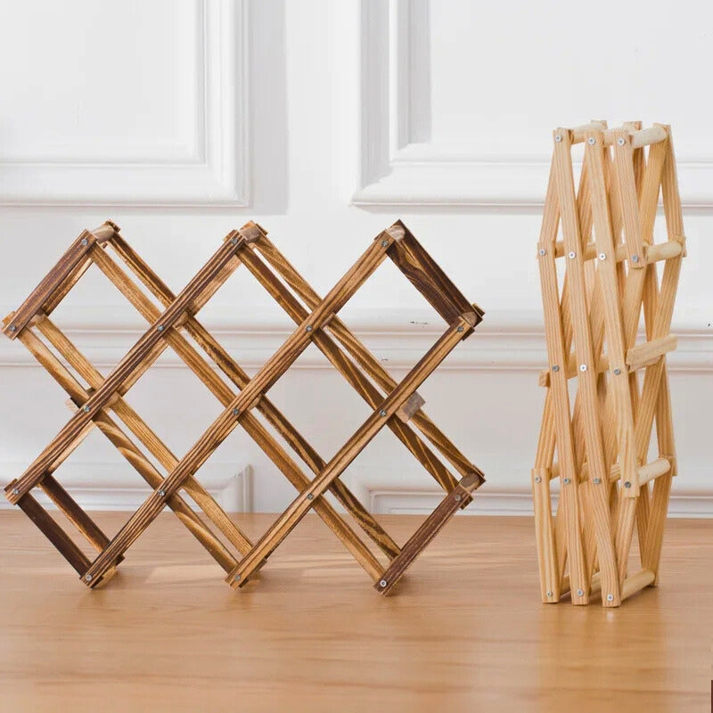 CHARLESTON FOLDING WINE RACK