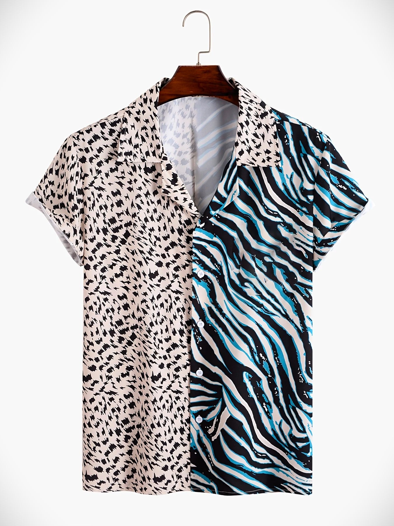 Coastline Retro Button-Up Shirt