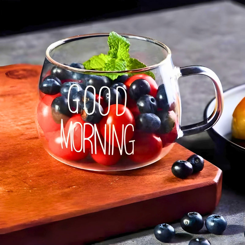 "GOOD MORNING" MUG