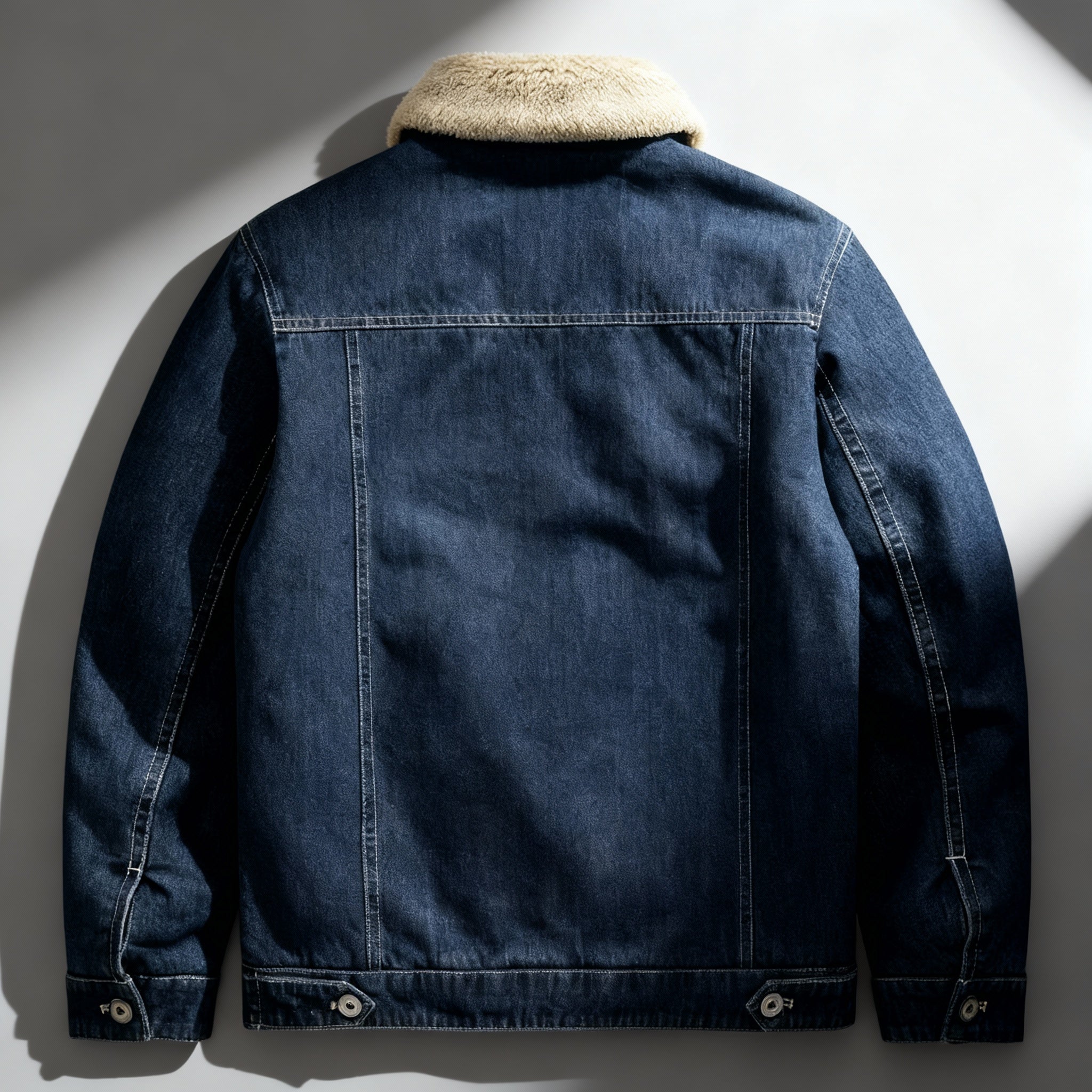 Walker Denim Fleece Jacket