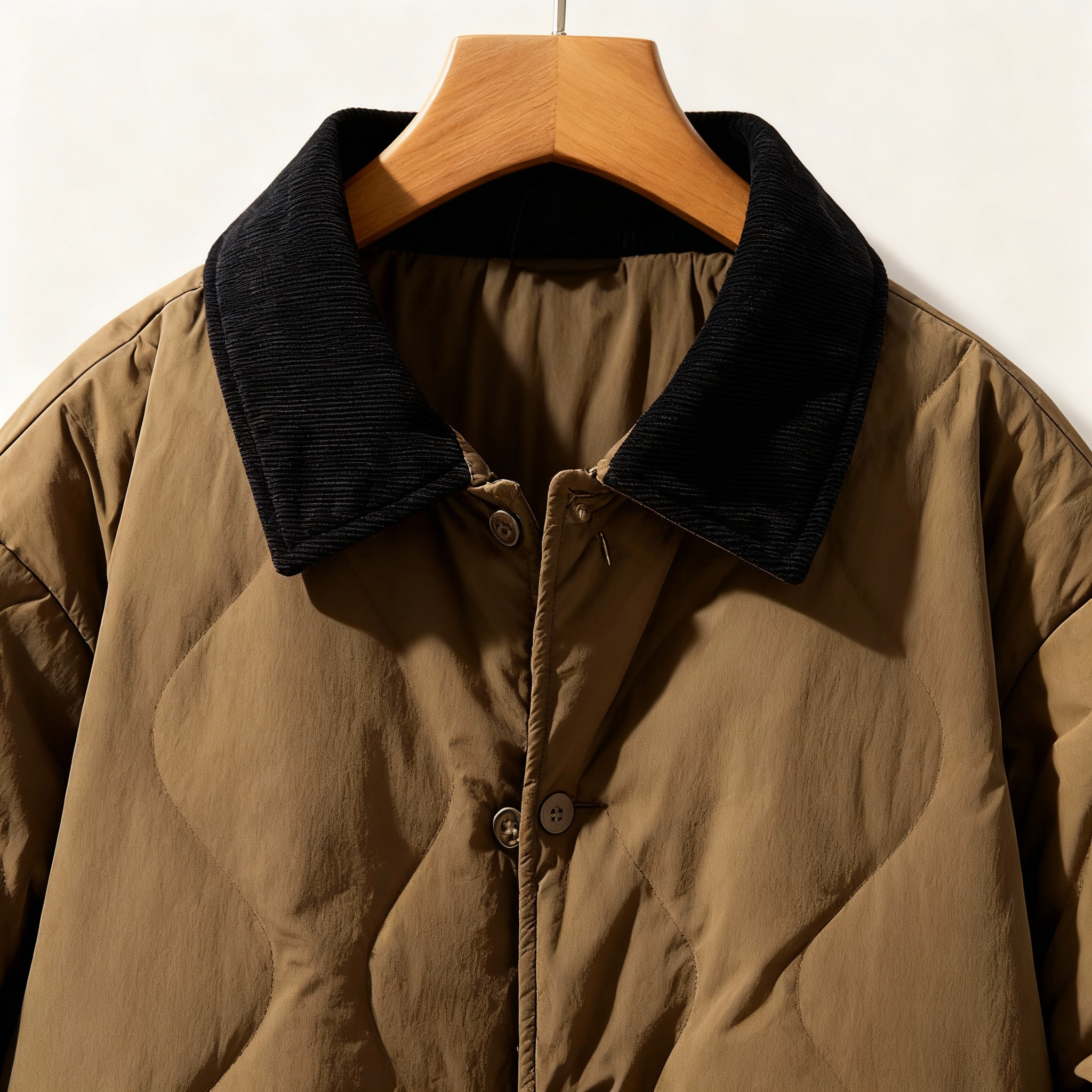 Calden Corduroy Quilted Jacket