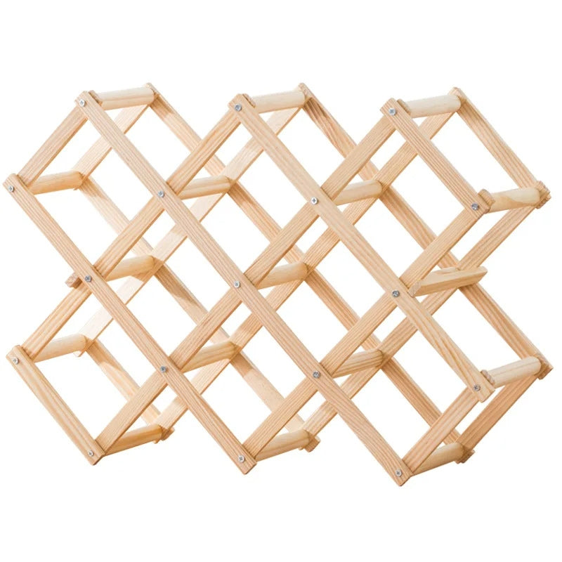 CHARLESTON FOLDING WINE RACK