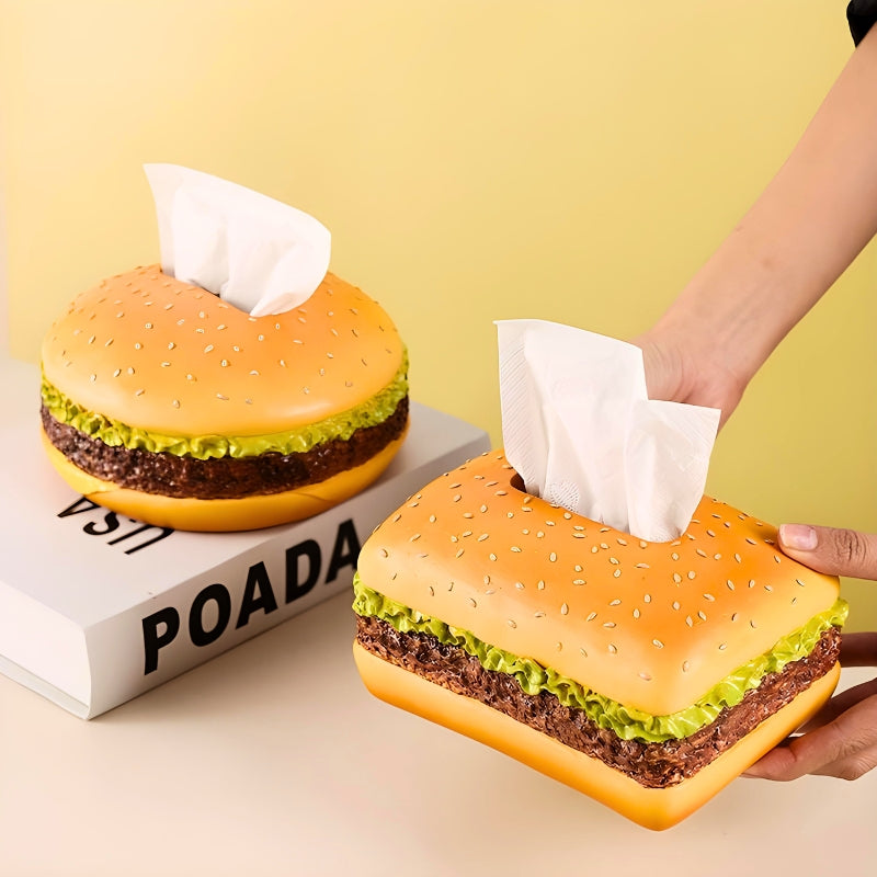 HAMBURGER TISSUE BOX