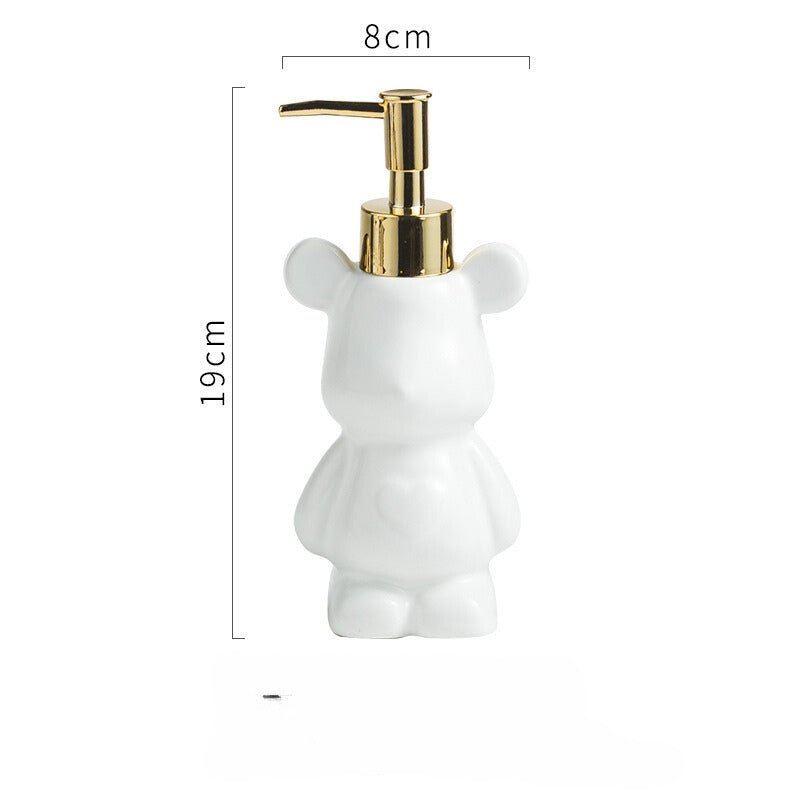 SUDSY BEAR SOAP DISPENSER