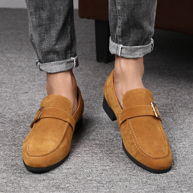 CALZATURE SUEDE LOAFERS