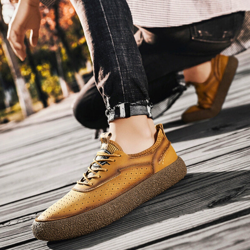 VERT GENUINE LEATHER SNEAKERS