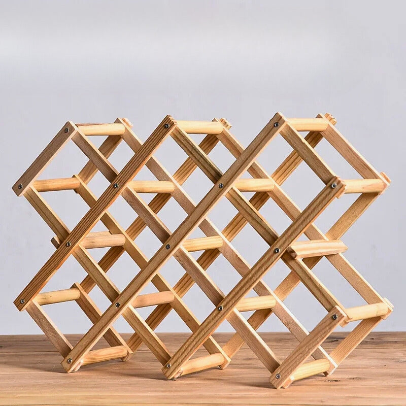 CHARLESTON FOLDING WINE RACK