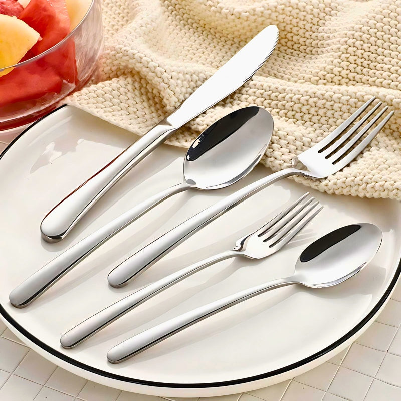 AURORA STAINLESS FLATWARE SET