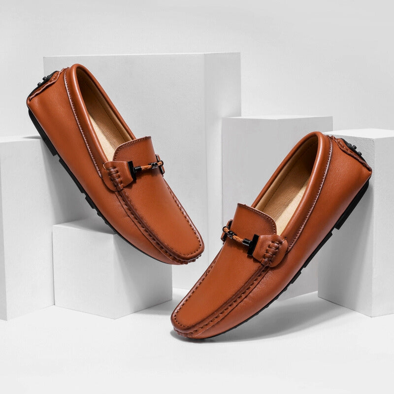 VITO REBEL GENUINE LEATHER LOAFERS