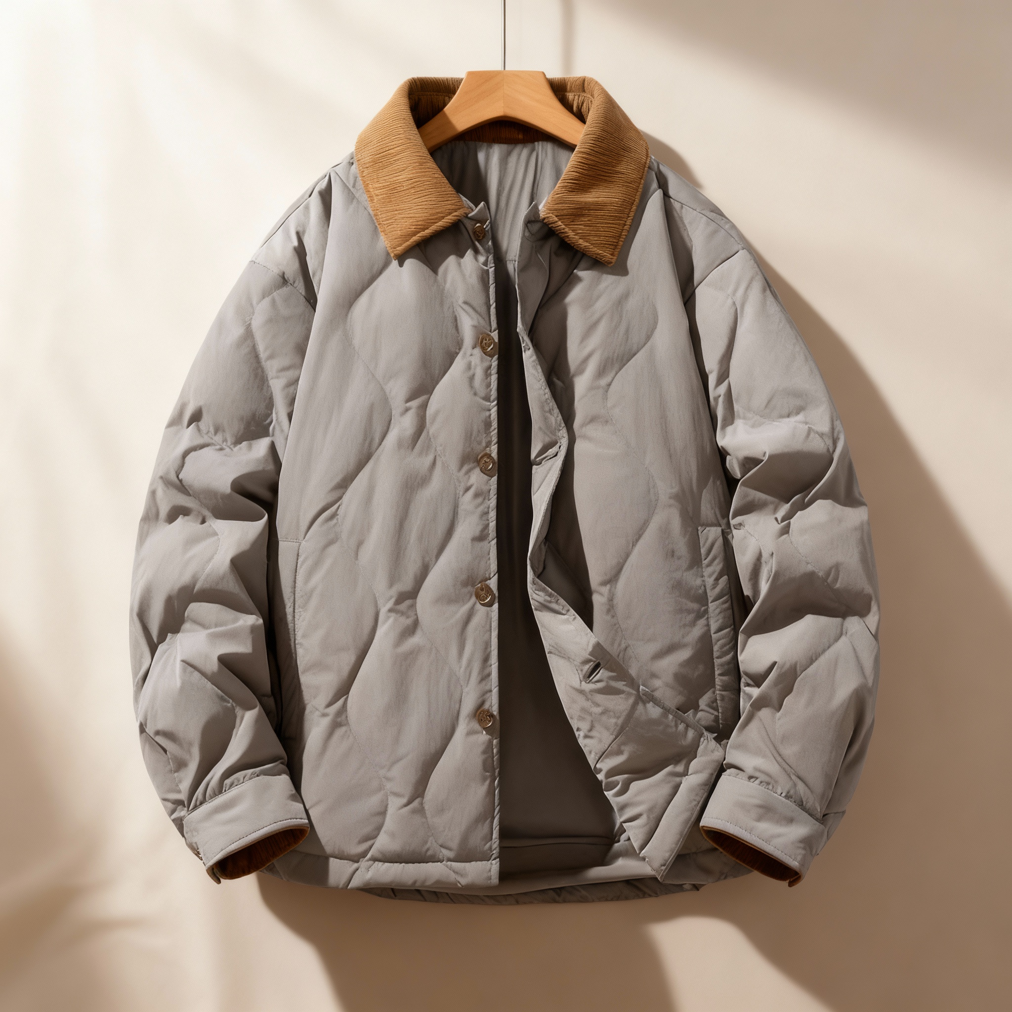 Calden Corduroy Quilted Jacket