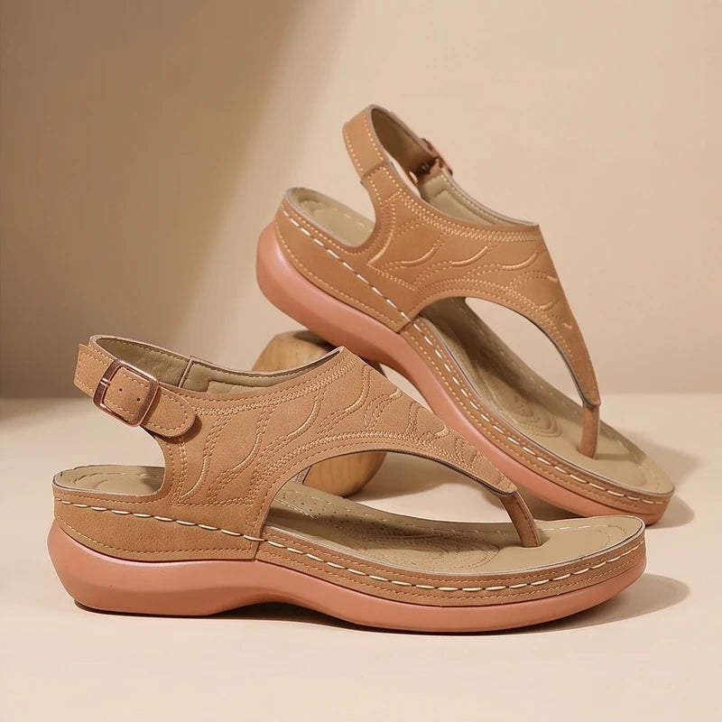 Brown Paloma Platform Sandals product photo - 2