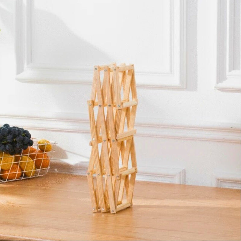 CHARLESTON FOLDING WINE RACK