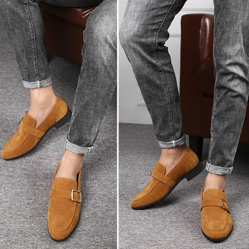 CALZATURE SUEDE LOAFERS