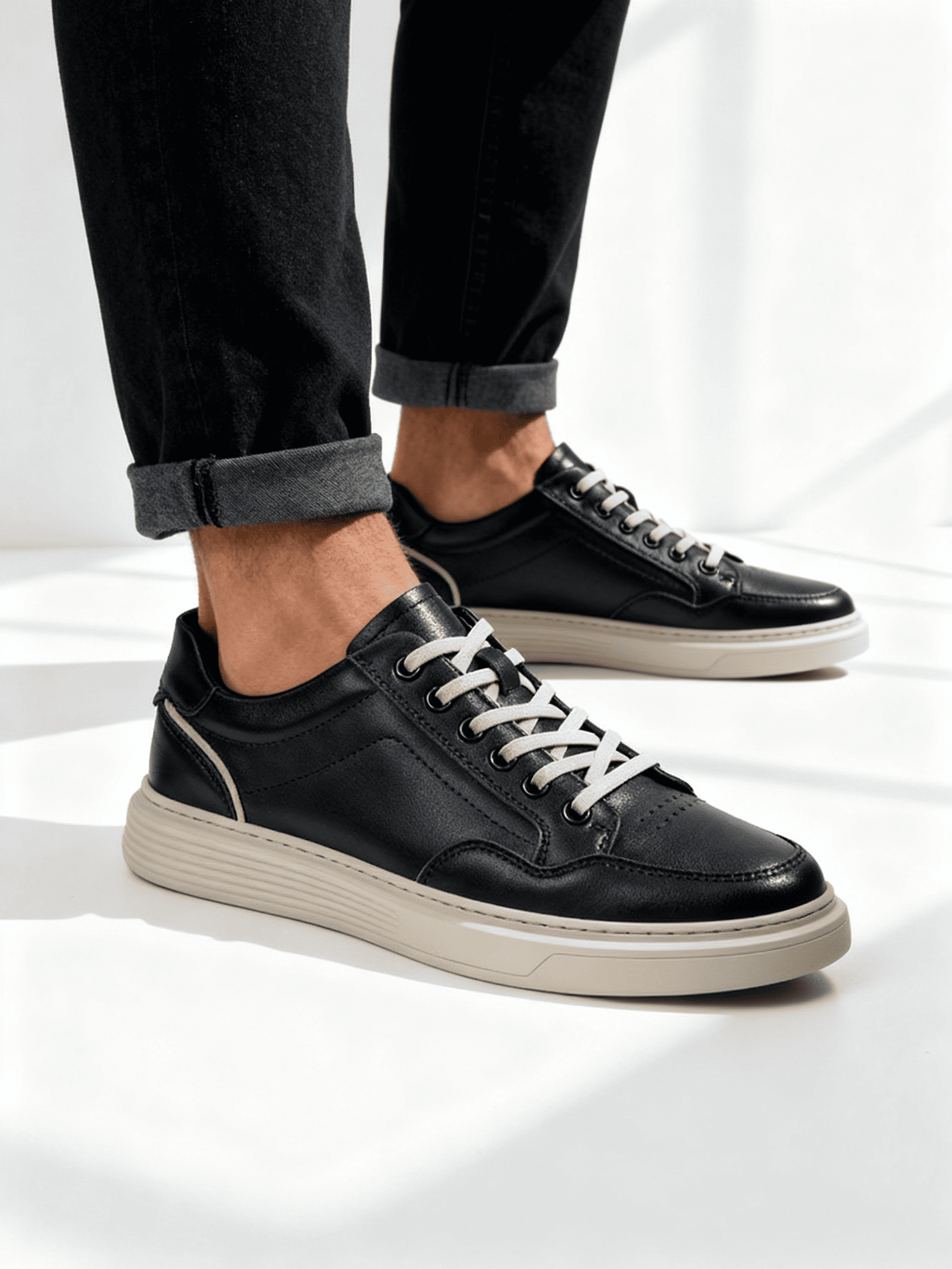 Santo Genuine Leather Sneakers