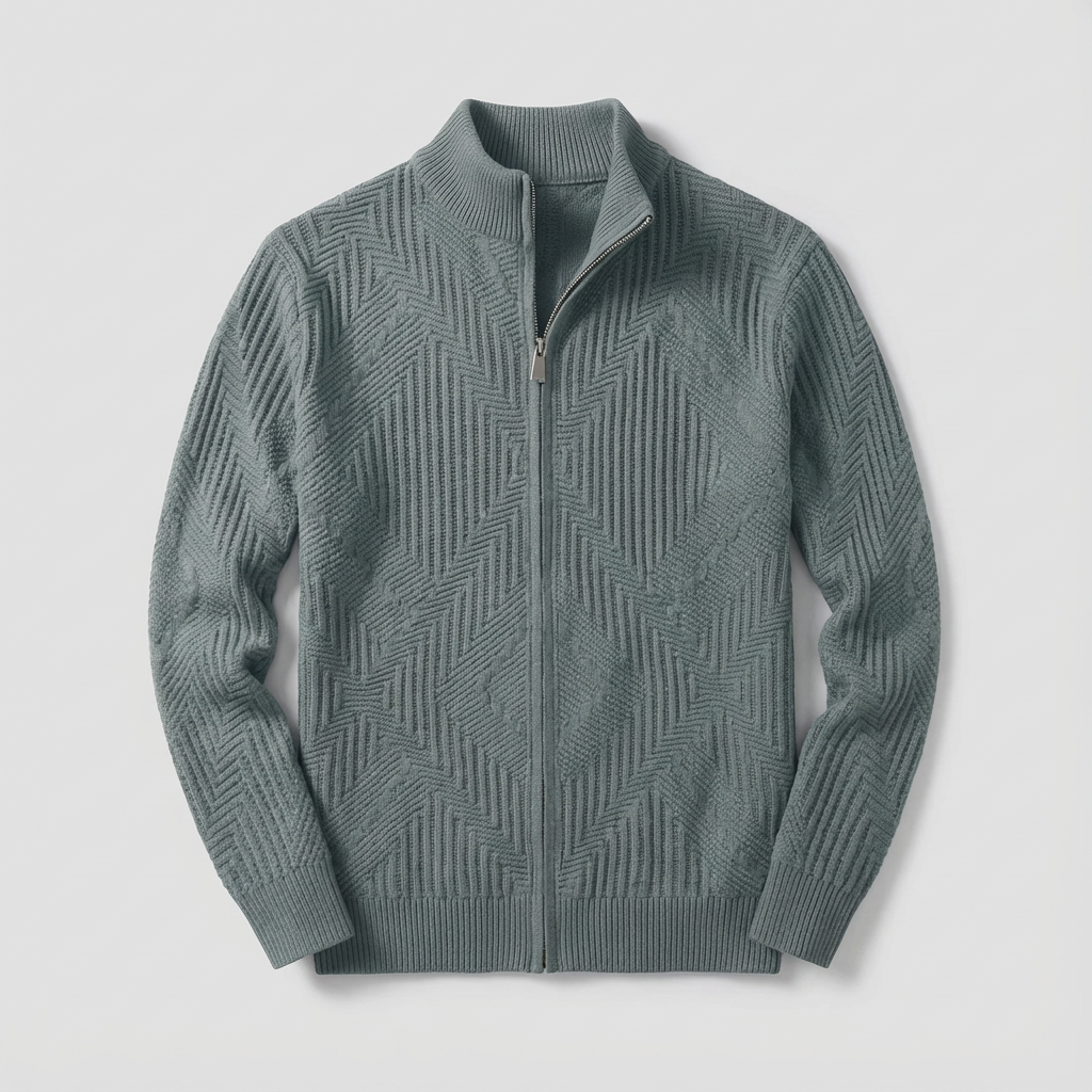 Fulton Full-Zip Knit Sweater