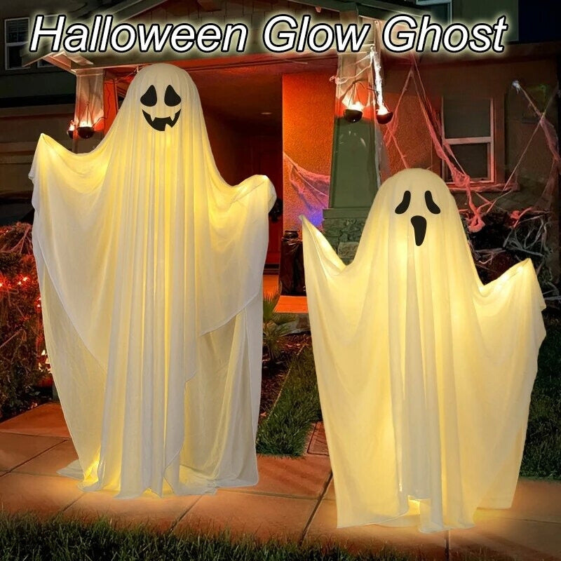 LARGE GLOWING GHOUL HALLOWEEN DECORATION