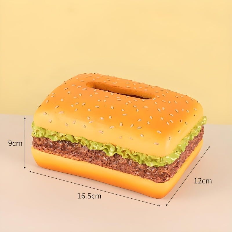 HAMBURGER TISSUE BOX