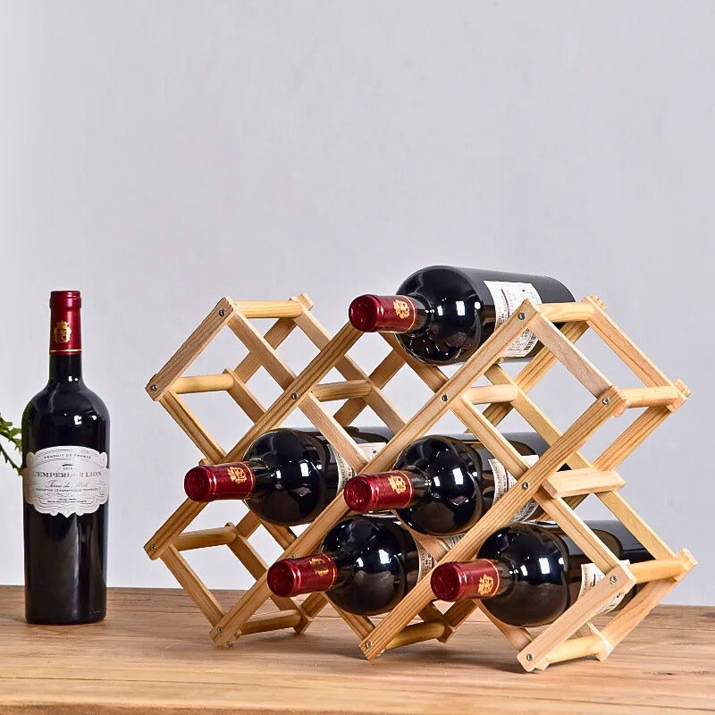 CHARLESTON FOLDING WINE RACK