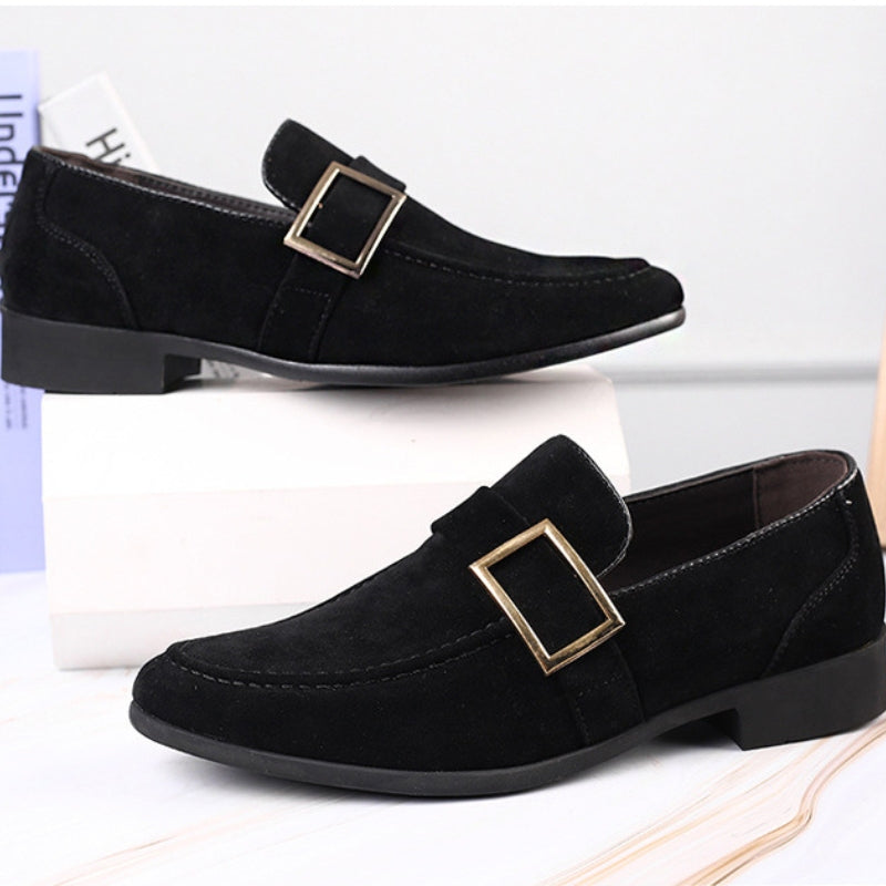 CALZATURE SUEDE LOAFERS