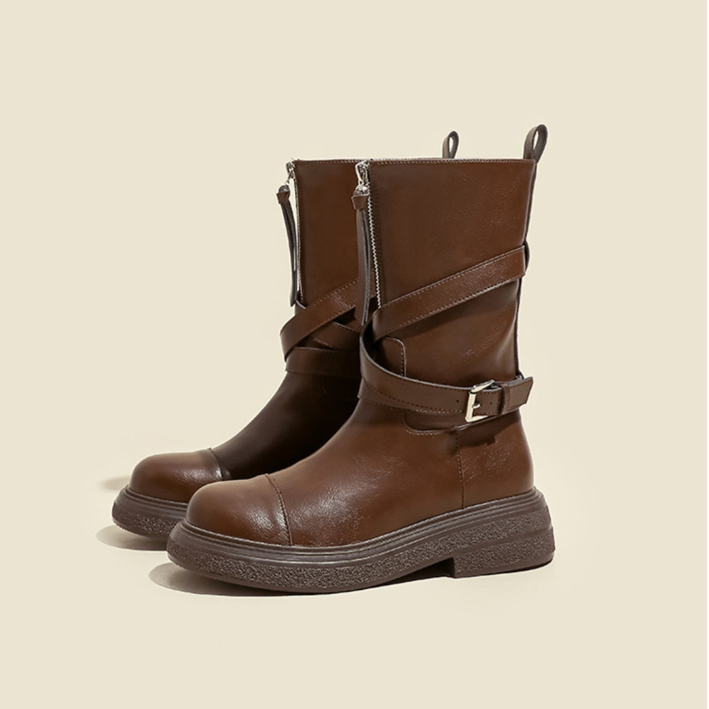 SIENNA BUCKLE BOOTS