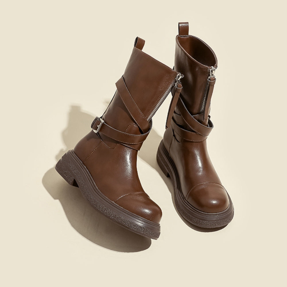 SIENNA BUCKLE BOOTS