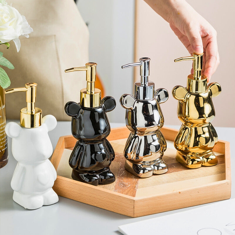 SUDSY BEAR SOAP DISPENSER