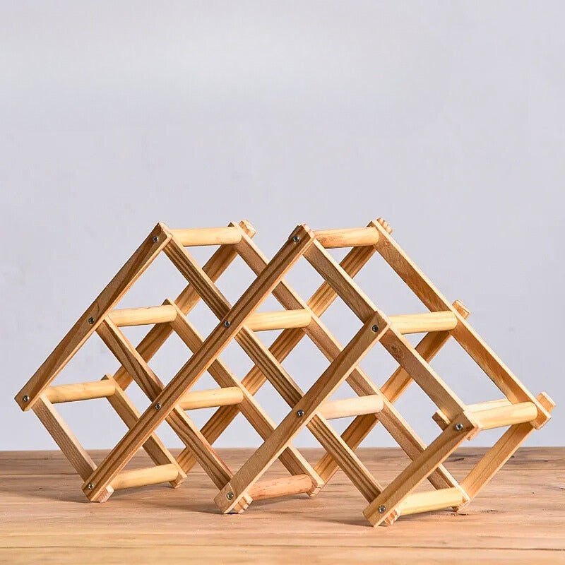 CHARLESTON FOLDING WINE RACK