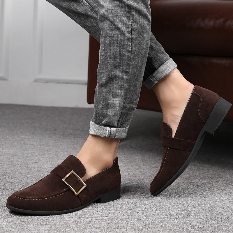 CALZATURE SUEDE LOAFERS