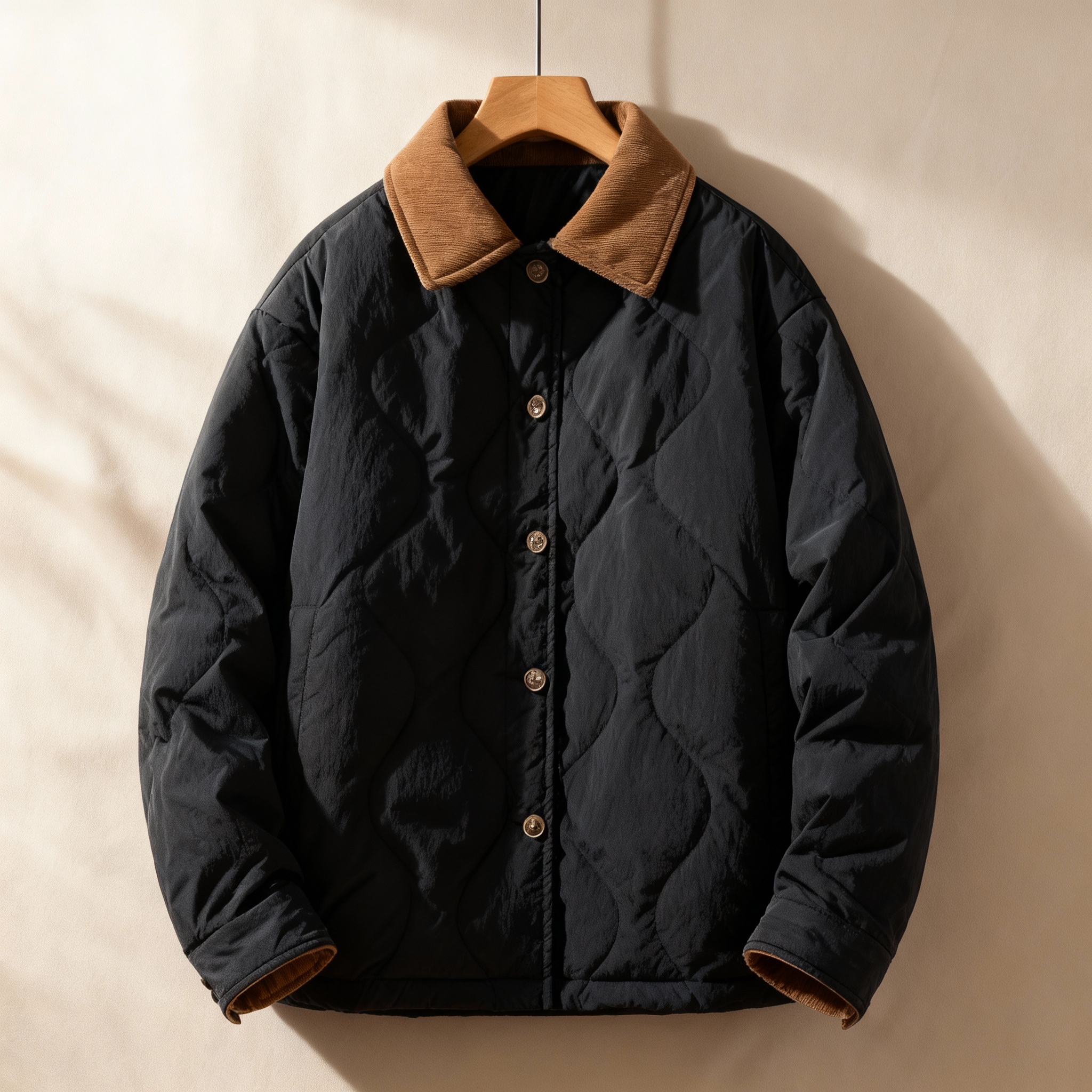 Calden Corduroy Quilted Jacket