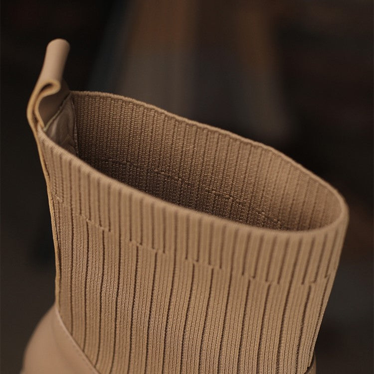 FINLEY JAMES SOCK KNIT BOOTIES