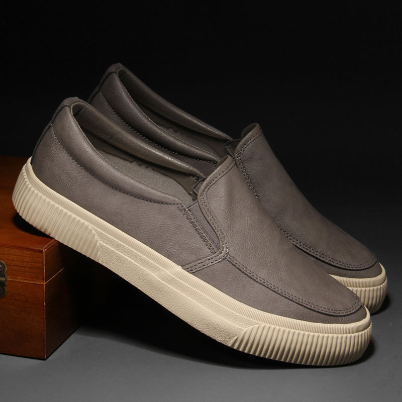 ACE LOW LEATHER SLIP-ONS