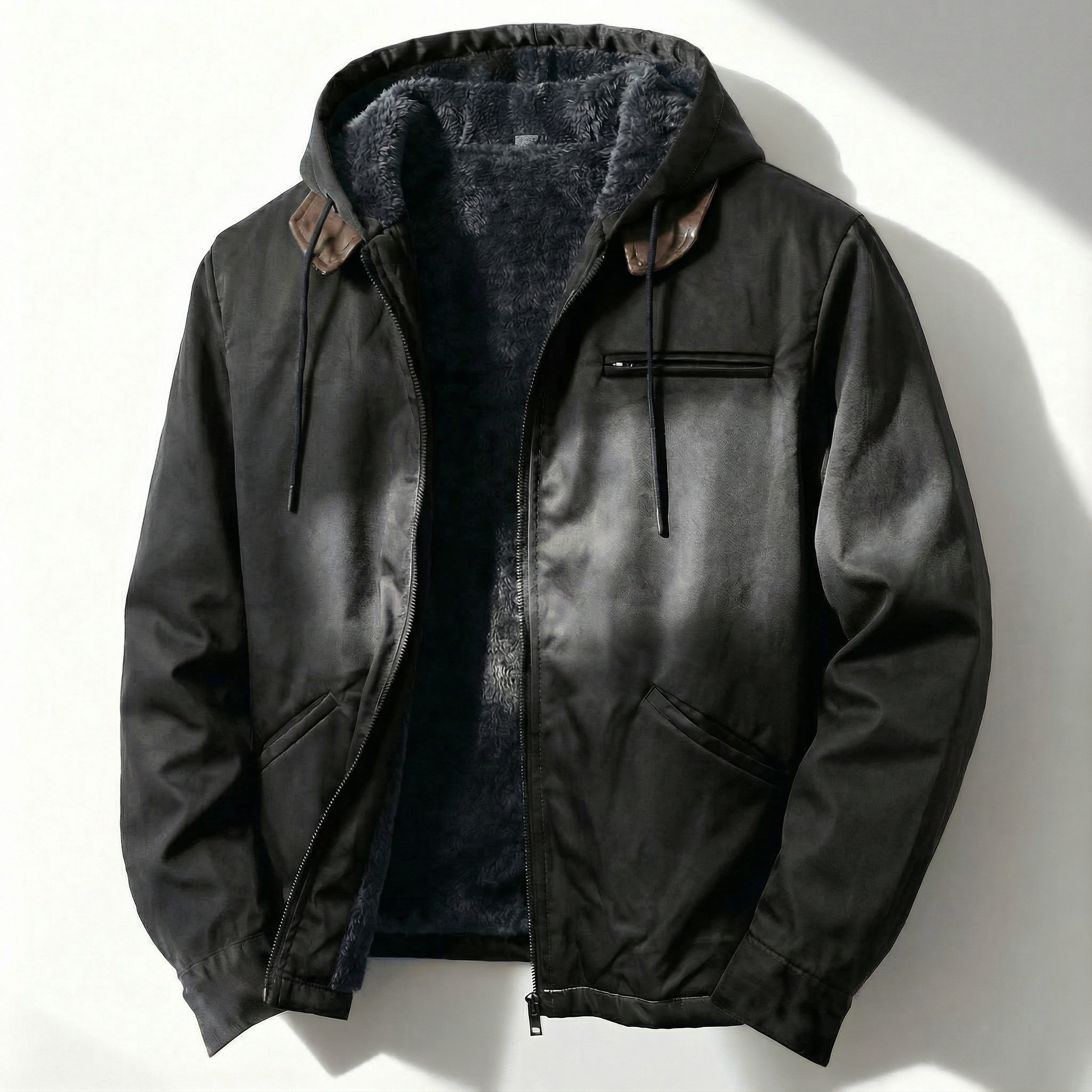 Hunter Lined Utility Windbreaker Jacket