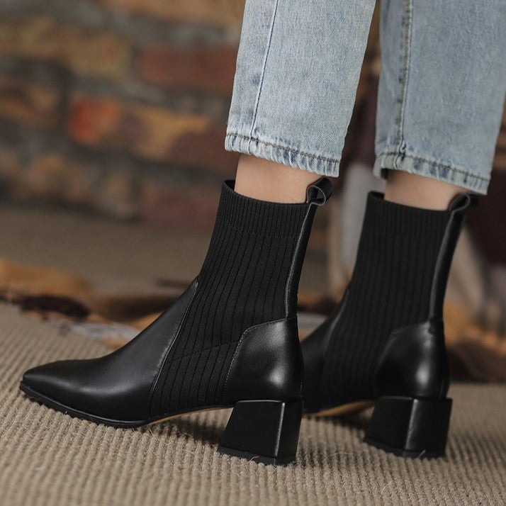 FINLEY JAMES SOCK KNIT BOOTIES