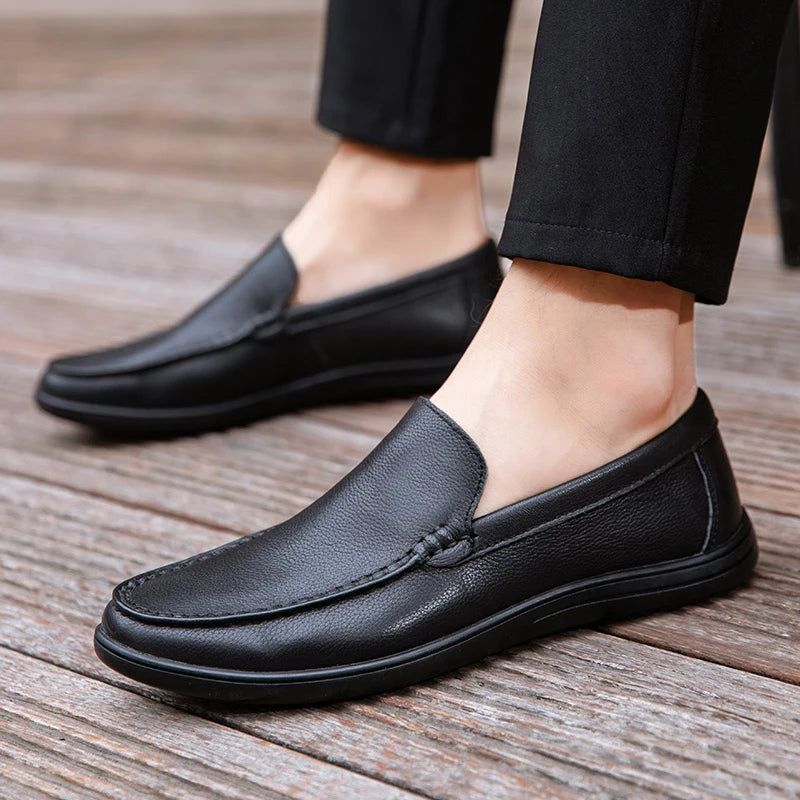 REED GENUINE LEATHER LOAFERS