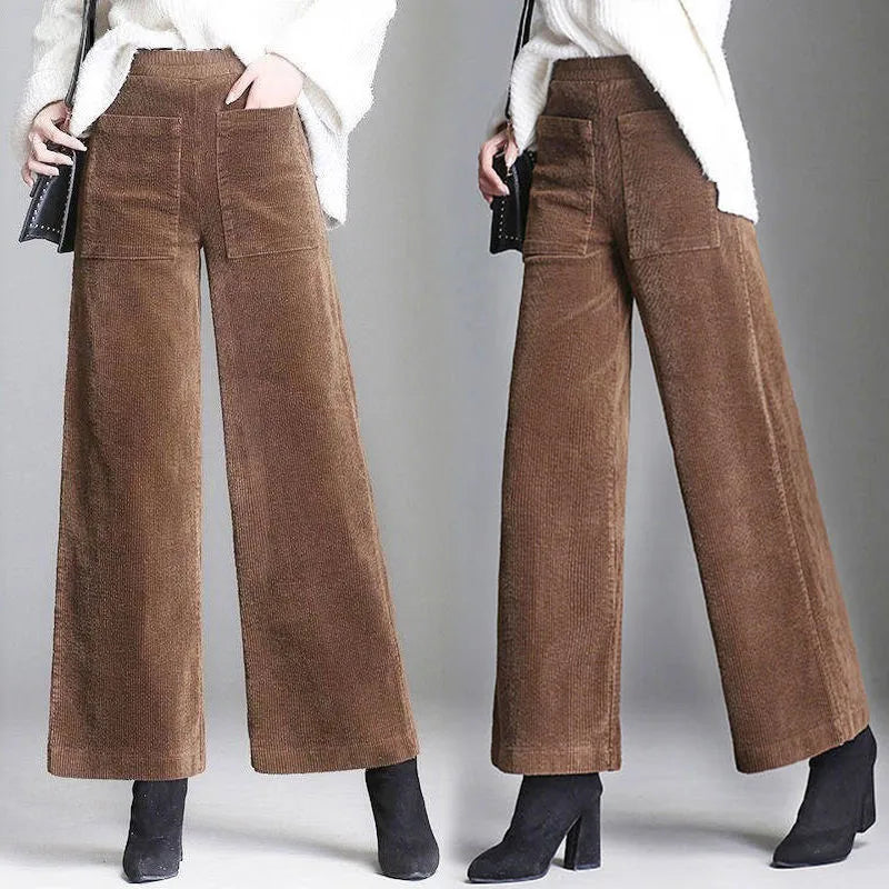 SOFT FLARE CORDUROY PANTS