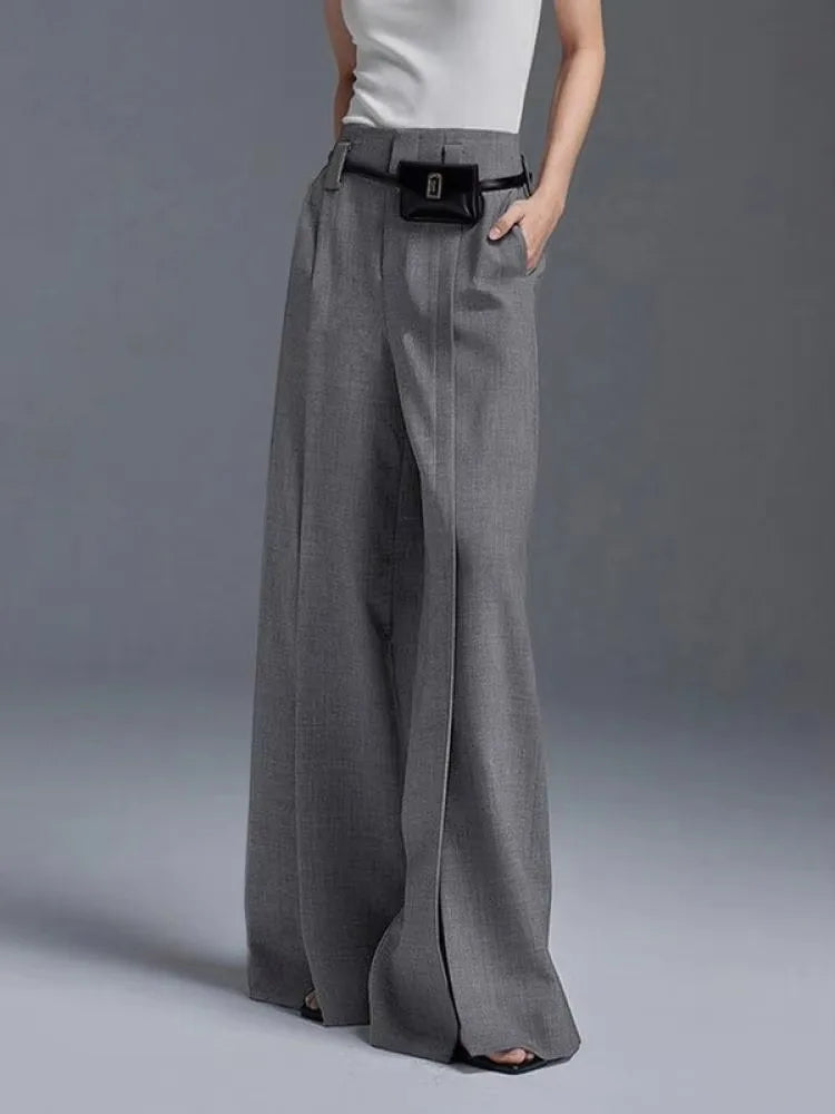 FRONTROW WIDE-LEG TROUSERS