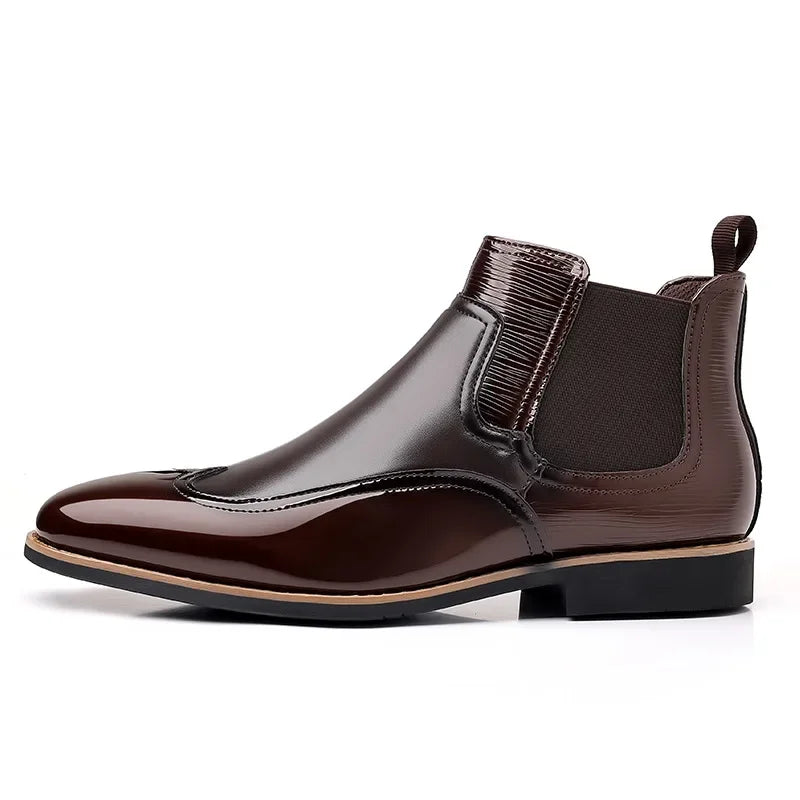 Lucan Leather Chelsea Boots