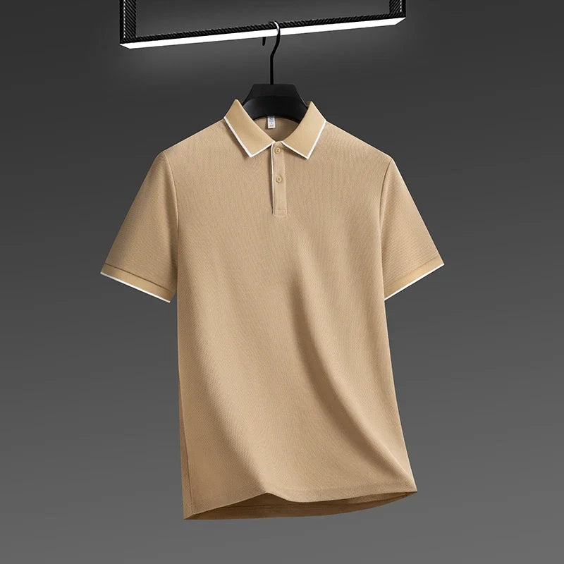 Derek Casual Knit Polo Shirt