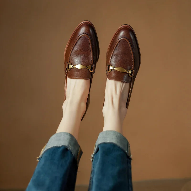 Camille Genuine Leather Loafer