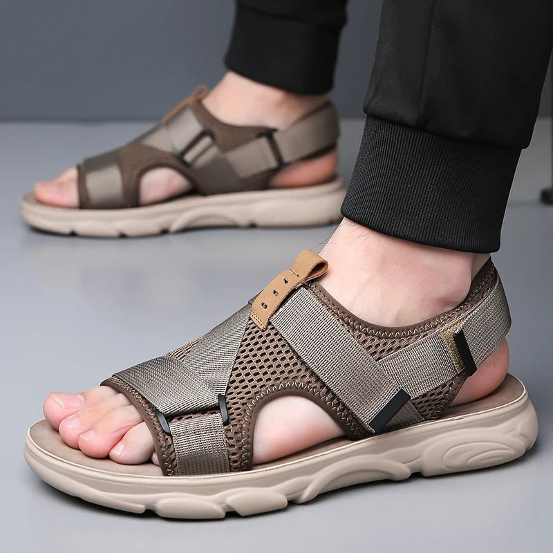 Thorne Mesh Fisherman Sandals
