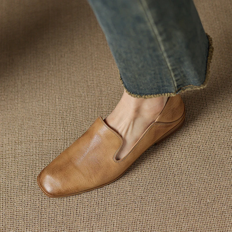 Eloria Genuine Leather Loafers