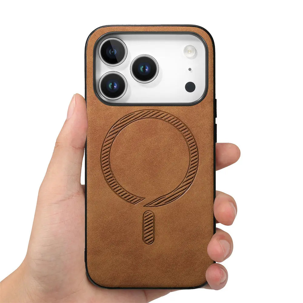 Atlas Leather iPhone Case