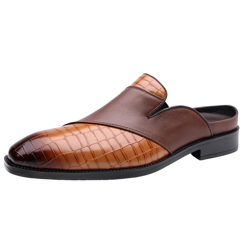 Silvano Genuine Leather Slides