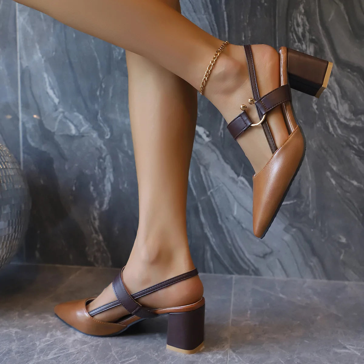 Valentina Slingback Heels